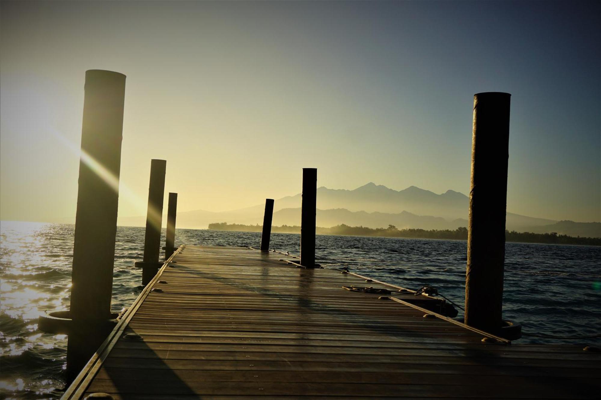 Meno Island Villas Gili Meno Buitenkant foto