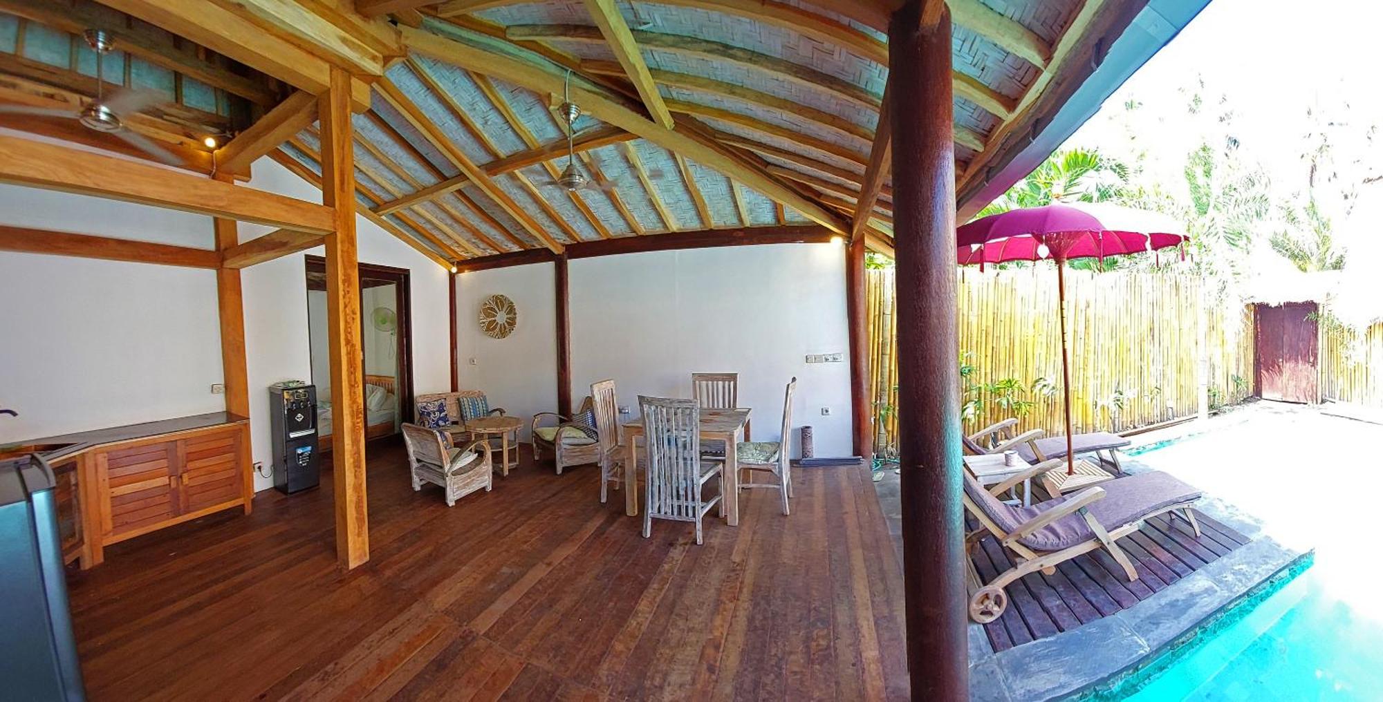 Meno Island Villas Gili Meno Buitenkant foto