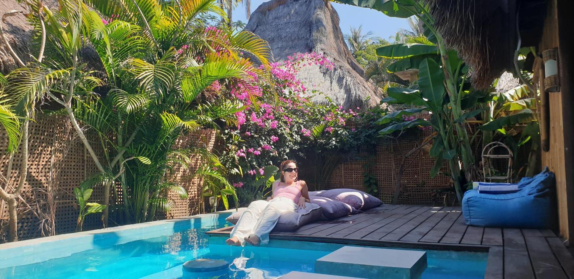 Meno Island Villas Gili Meno Kamer foto
